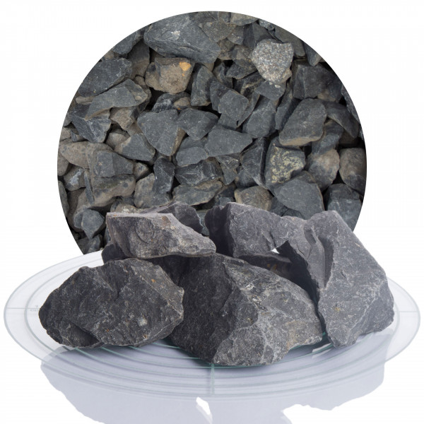 Basalt Gabionensteine schwarz 32-60 mm
