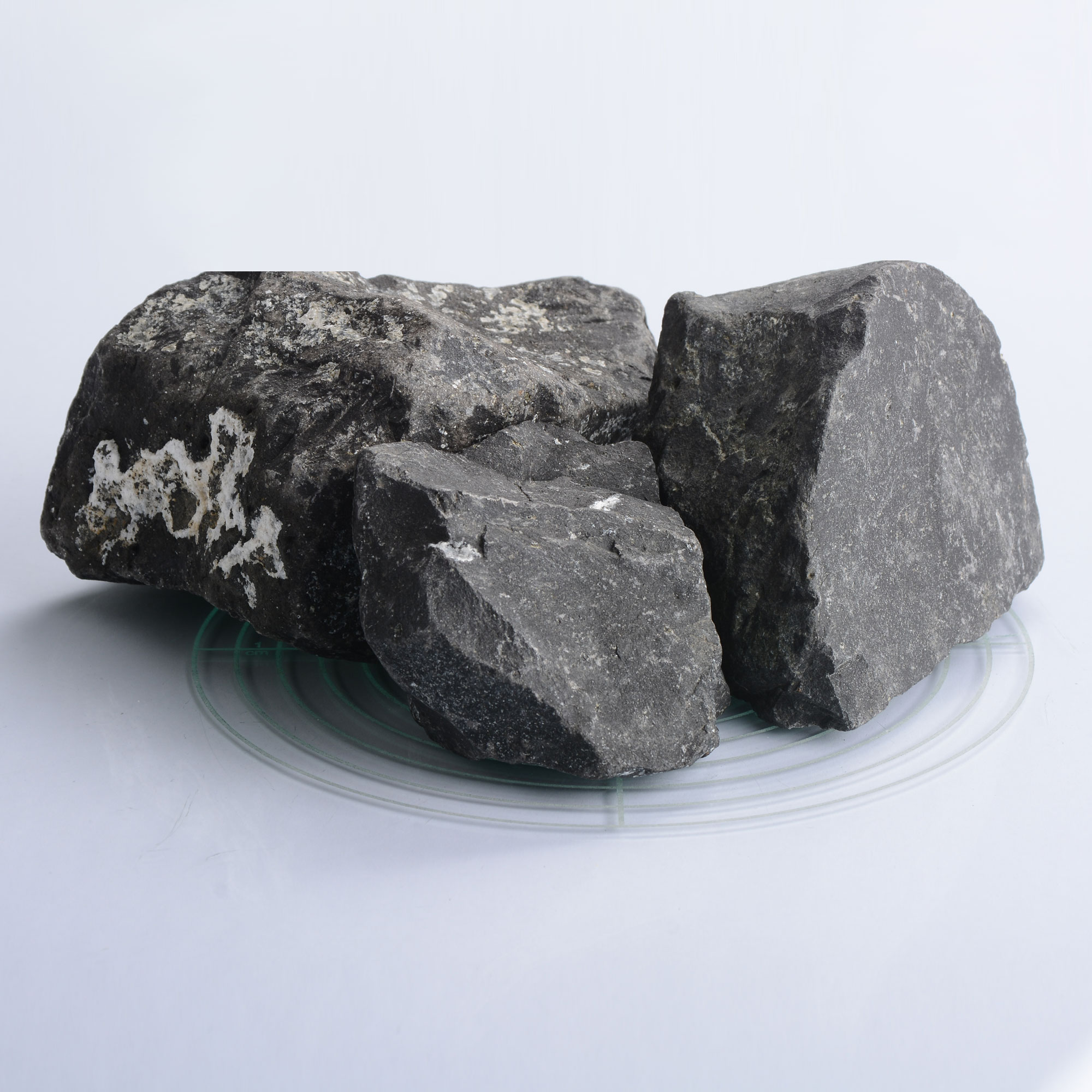 Basalt 850kg Gabionenstein schwarz 60-120mm im Big Bag frachtfrei 0,34€/kg 