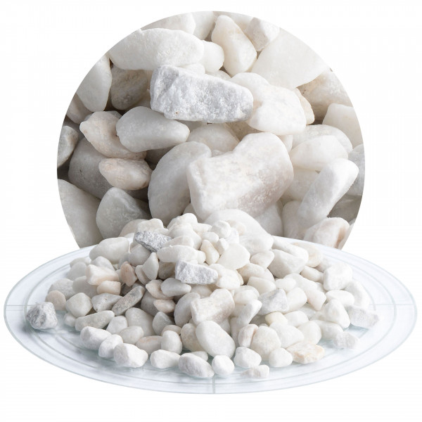 Carrara Marmor Zierkies weiß 8-16 mm
