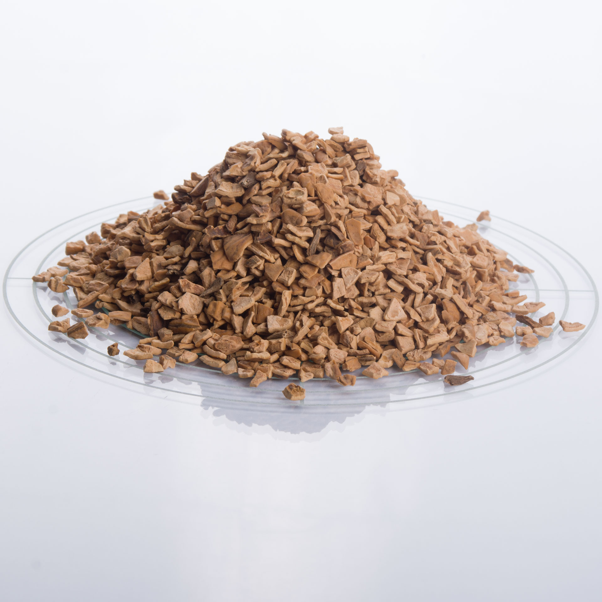 Sandstrahlen Strahlkessel 2,5kg Nussschalengranulat Strahlmittel natürliches 