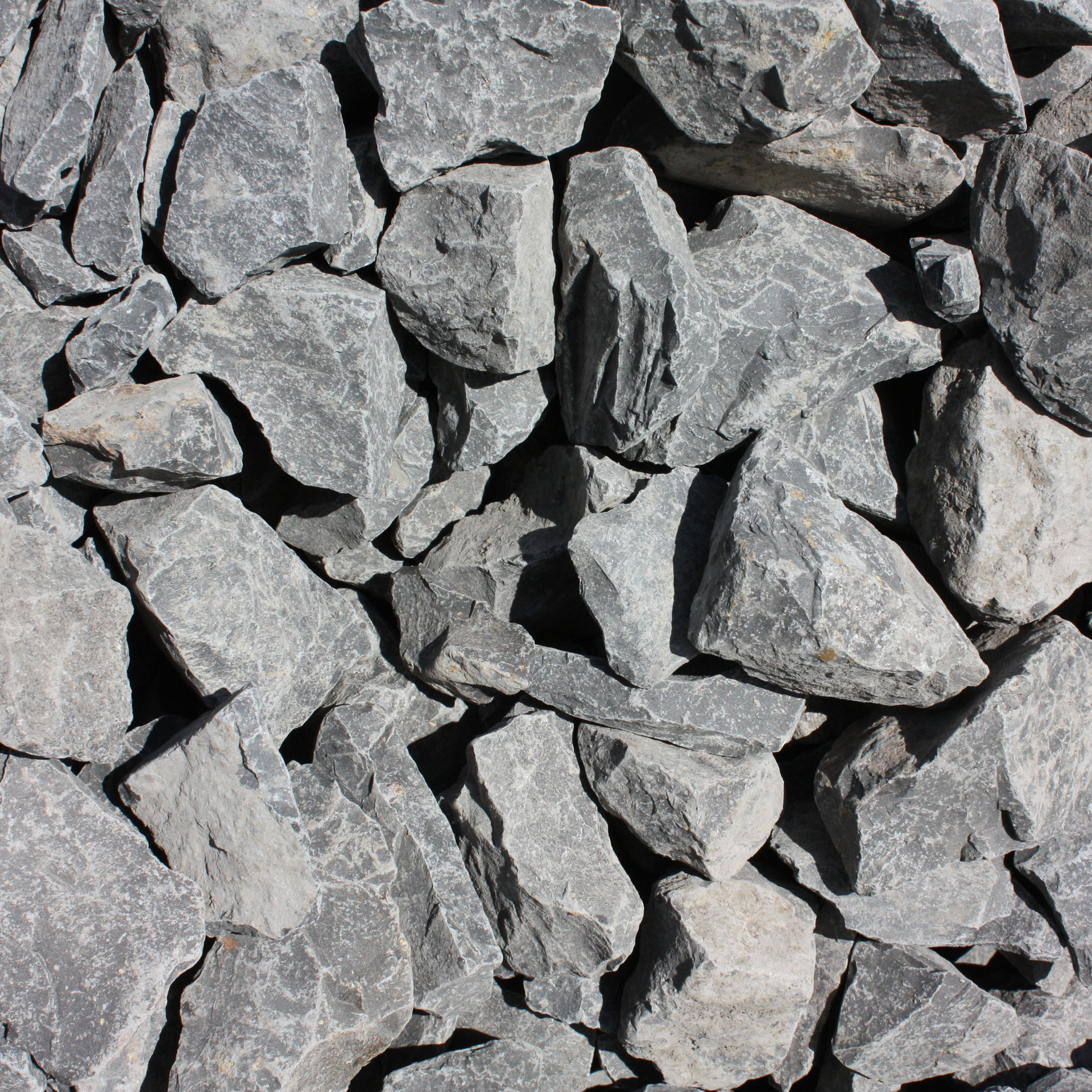25 kg Diabas Steine für Gabionen graue Gabionensteine 60-120 mm 0,68€/kg 